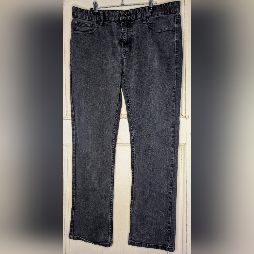 2/$40 Gray Straight Leg West 49 Jeans